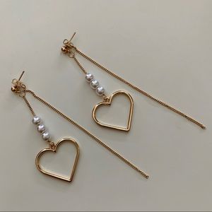 Dangling Heart Earrings [ still available ]